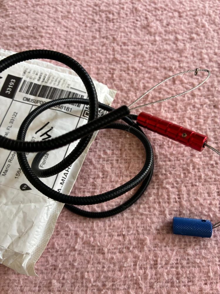 Cable flexible de apertura