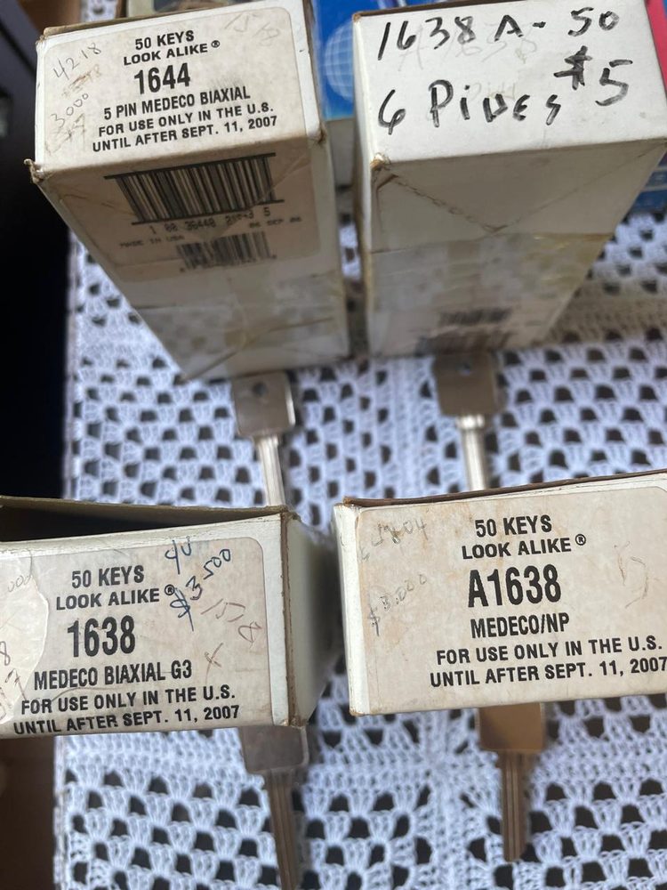 Cajas de llaves Medeco Biaxial
